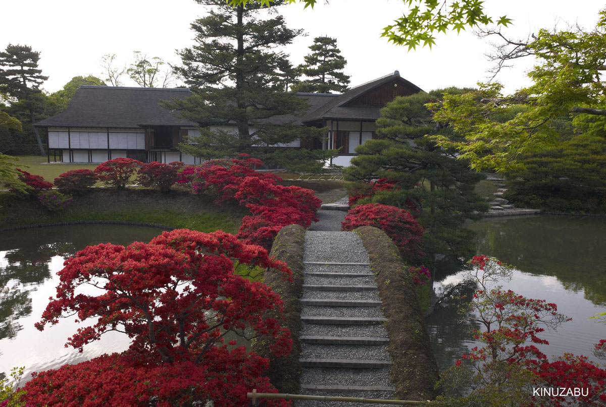 京都、桂離宮参観