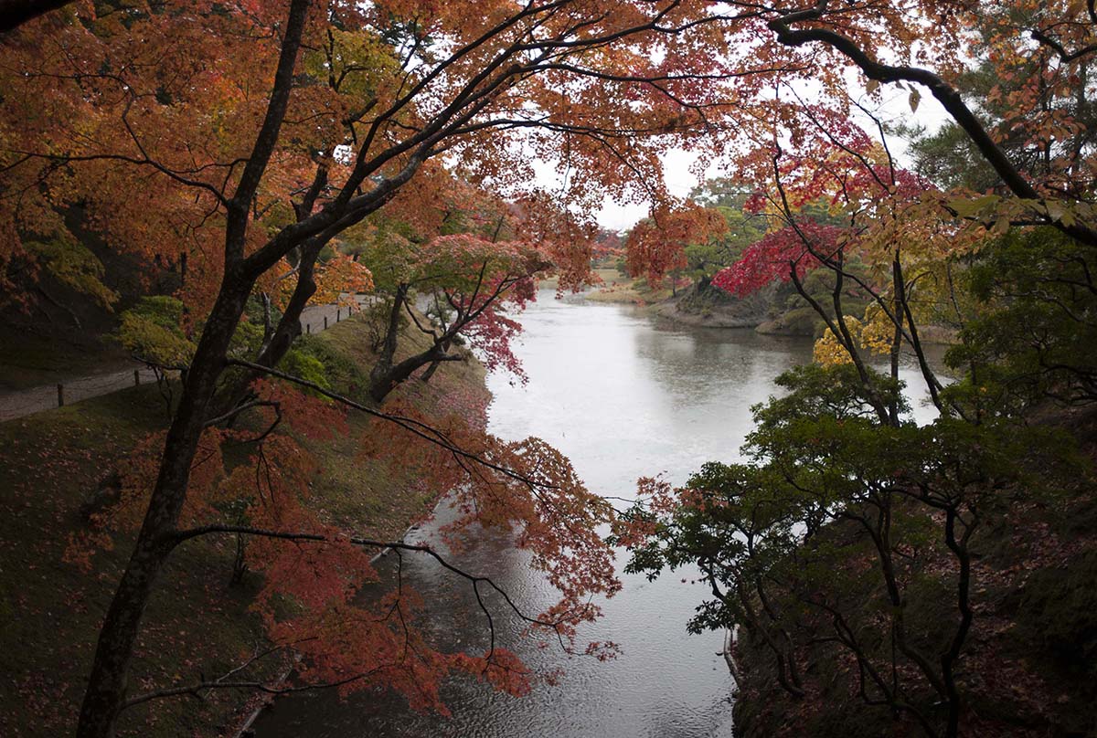 2012年修学院離宮の紅葉