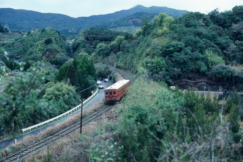 廃止間際の別府鉄道
